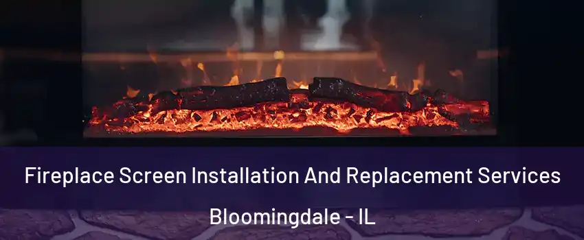  Fireplace Screen Installation And Replacement Services Bloomingdale - IL