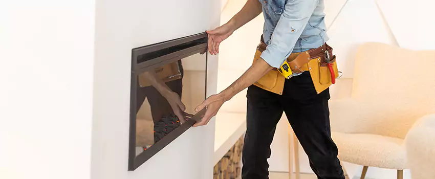 Metal Fireplace Installation in Bloomingdale, Illinois