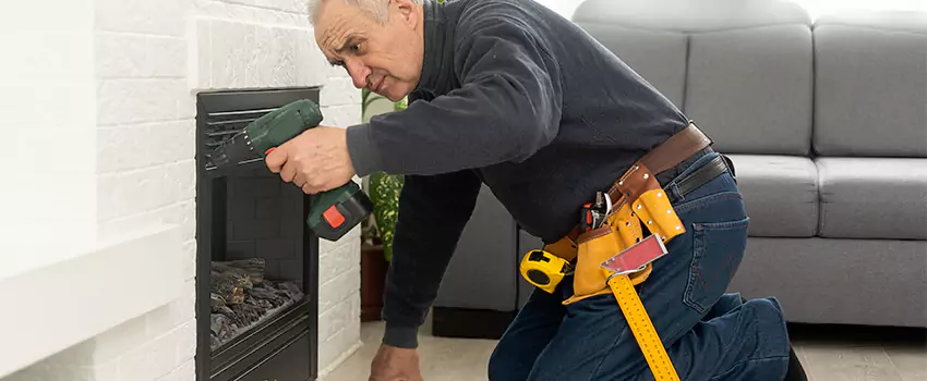 New Indoor Fireplace Installation in Bloomingdale, Illinois