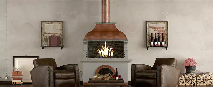 Thelin Hearth Products Providence Pellet Insert Fireplace Installation in Bloomingdale, IL
