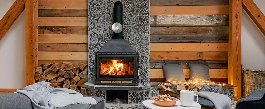 Thelin Hearth Products Direct Vent Gas Stove Fireplace Inspection in Bloomingdale, Illinois